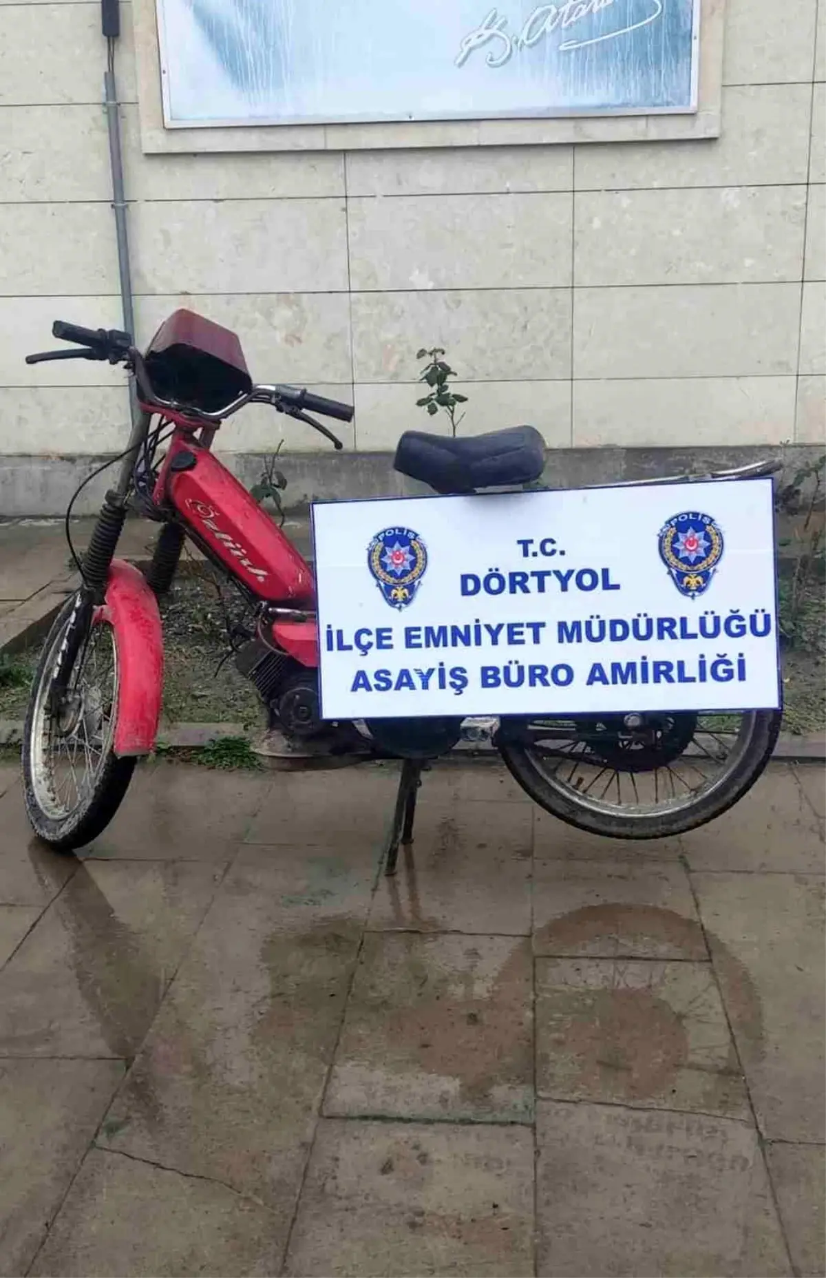 Dörtyol'da motosiklet hırsızlığı: 1 kişi tutuklandı
