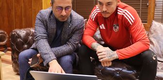 Gaziantep FK'li futbolcular, AA'nın 'Yılın Kareleri' oylamasına katıldı