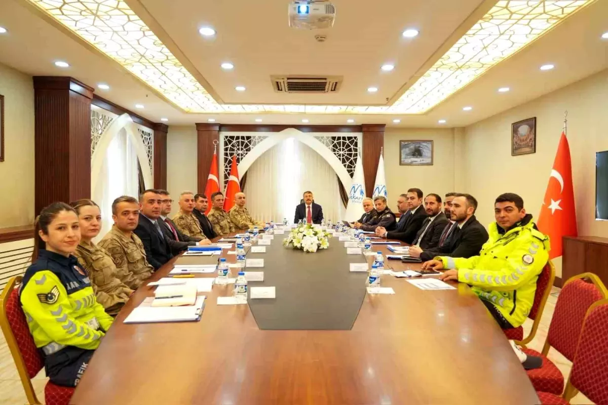 Hakkari'de suç oranları düşüşte