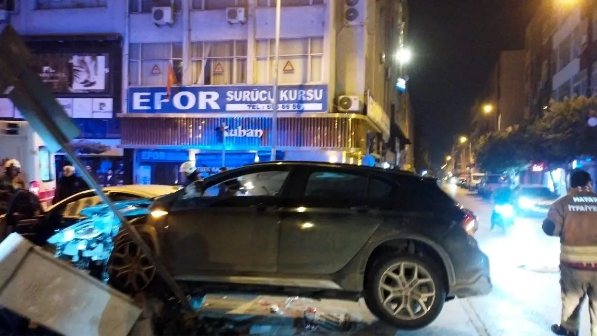 İskenderun'da trafik kazası: 2 yaralı