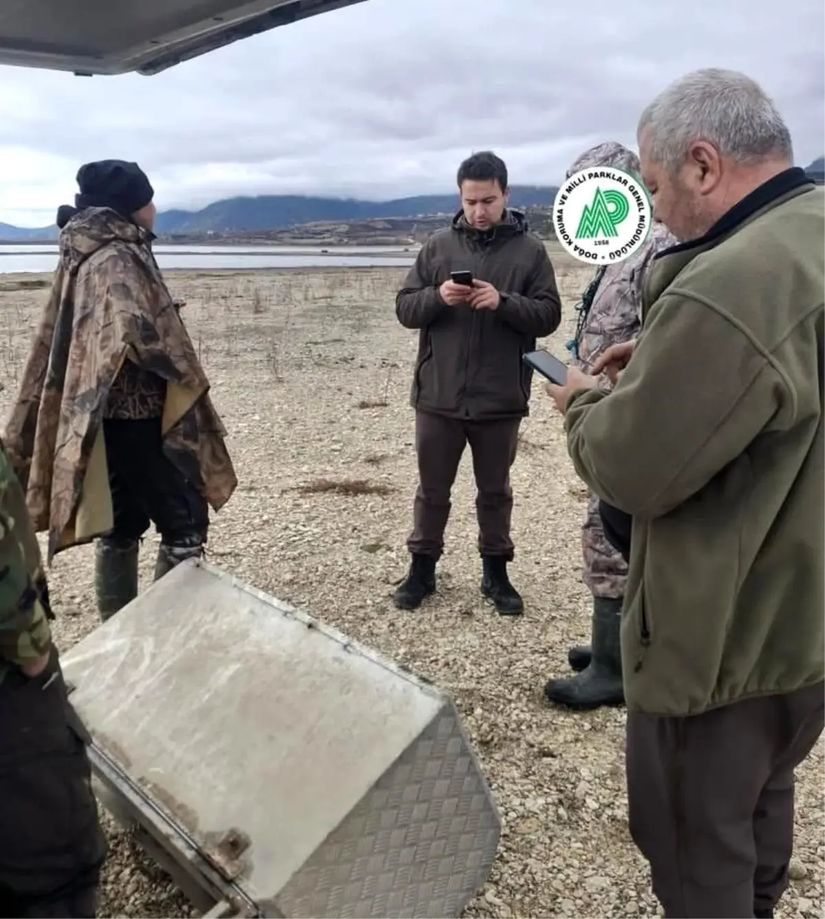 Isparta'da usulsüz av yapan 2 kişiye idari işlem yapıldı