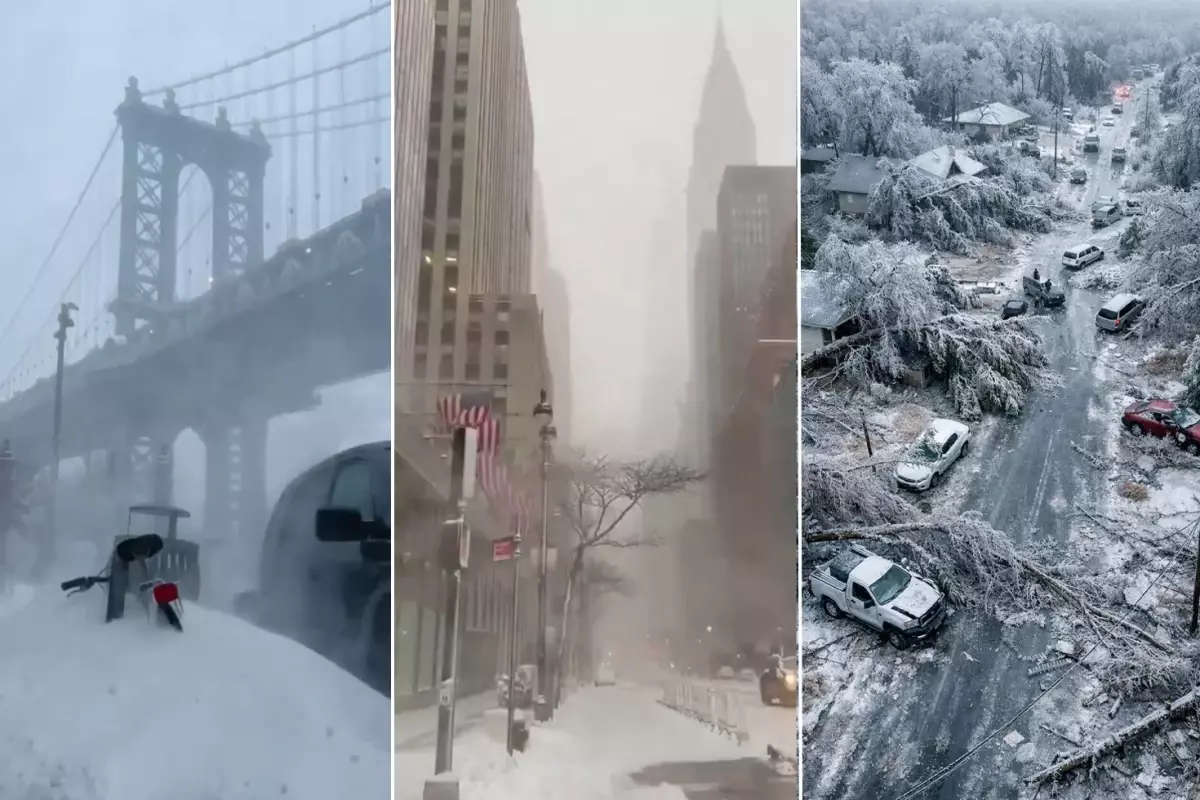Kar yağışı değil küçük kıyamet! ABD'de 200 milyon kişi tehdit altında