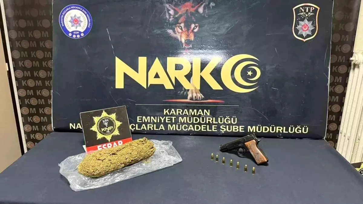 Karaman'da aranan 9 kişi tutuklandı