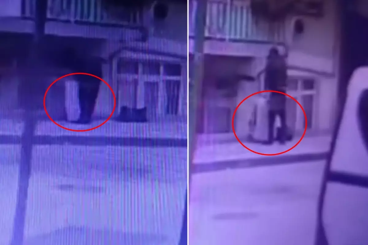 Khokimova'nın cesedinin balkondan bavulla çıkarıldığı anlar ortaya çıktı