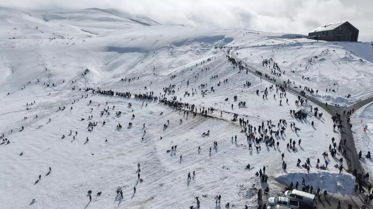 Konya Ovası'nda kayak keyfi
