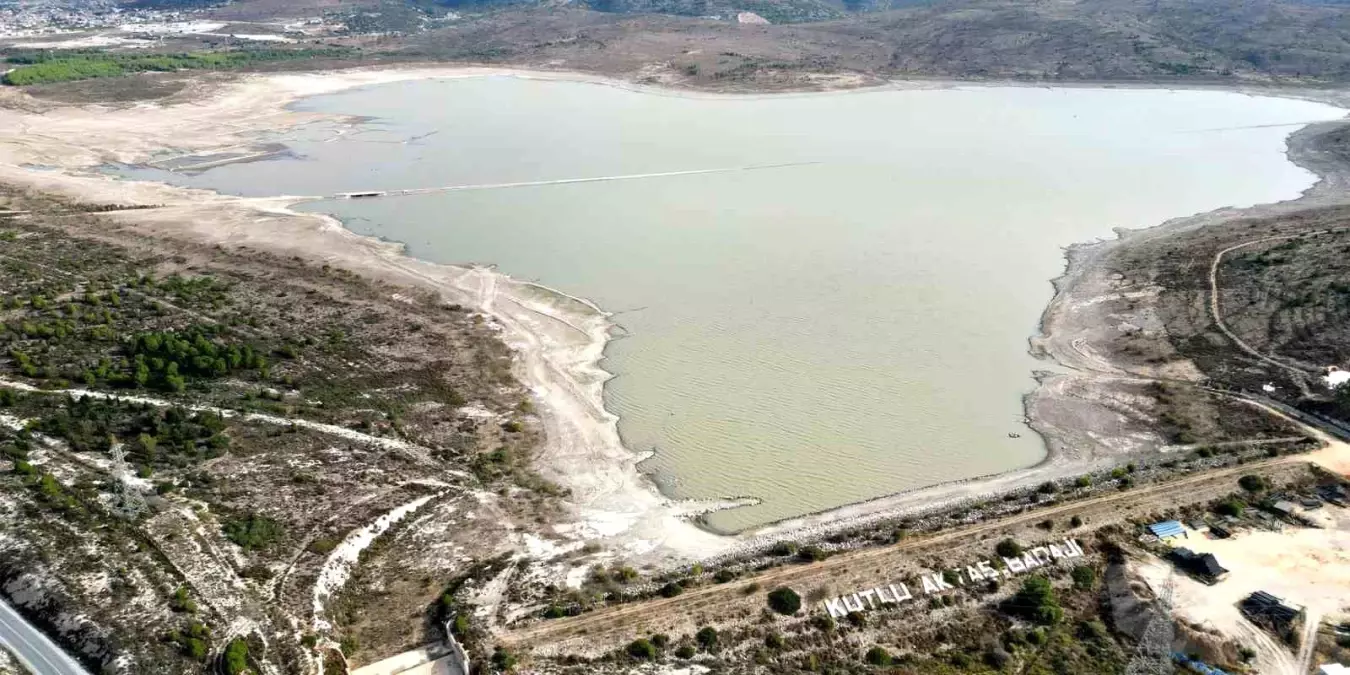 Kutlu Aktaş Barajı'nda su seviyesi geçen yılı aştı