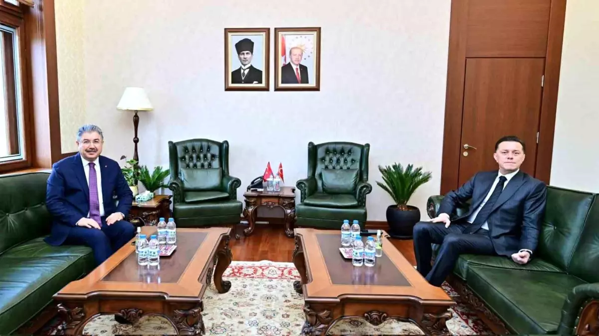 Milletvekili Hatipoğlu'dan Vali Yılmaz'a hayırlı olsun ziyareti