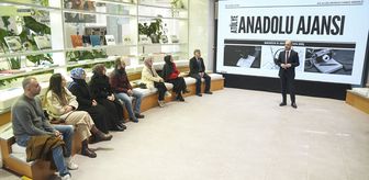 Öğretmenlerden AA İstanbul Uluslararası Haber Merkezine ziyaret