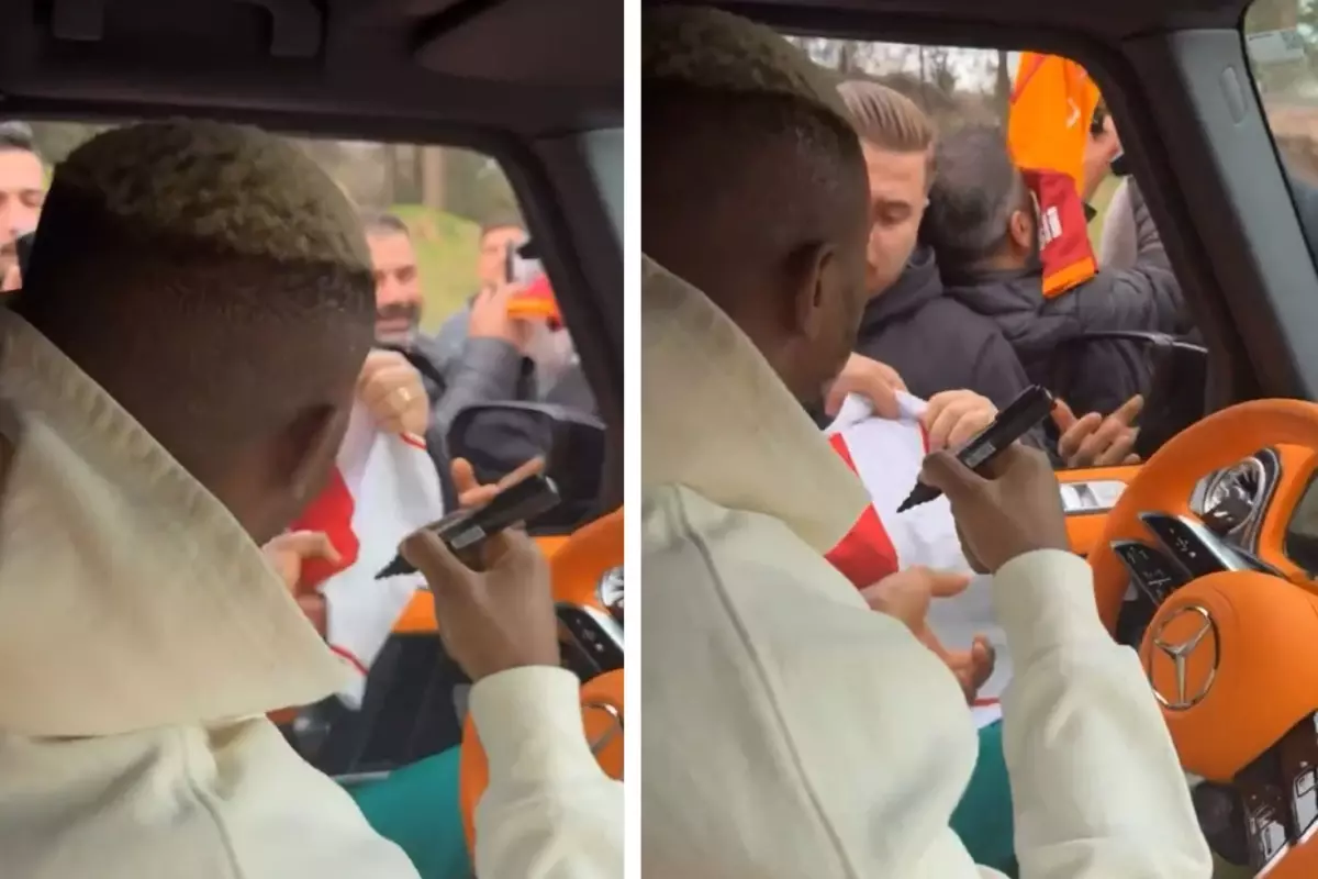 Bir saniye bile düşünmedi! Osimhen'den alkış alan hareket