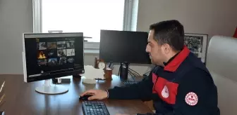 Şırnak 112 Acil Çağrı Merkezi Müdürü Tatar, AA'nın 'Yılın Kareleri' oylamasına katıldı