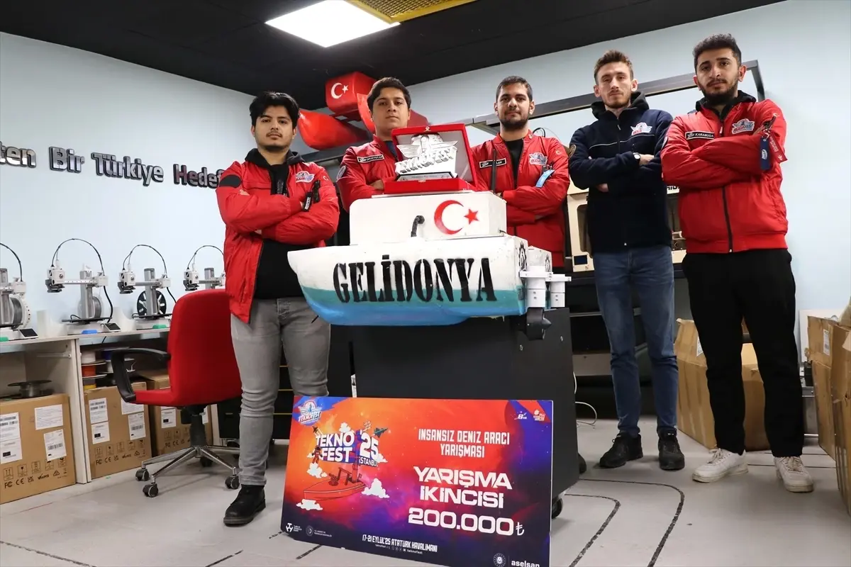 TEKNOFEST'te ikinci olan öğrenciler, yeni yarışlarda zirve için çalışıyor