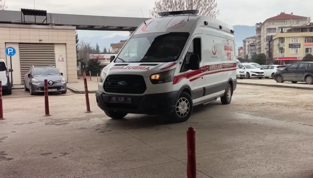 İnegöl'de tekstil fabrikasında işçi kaza geçirdi