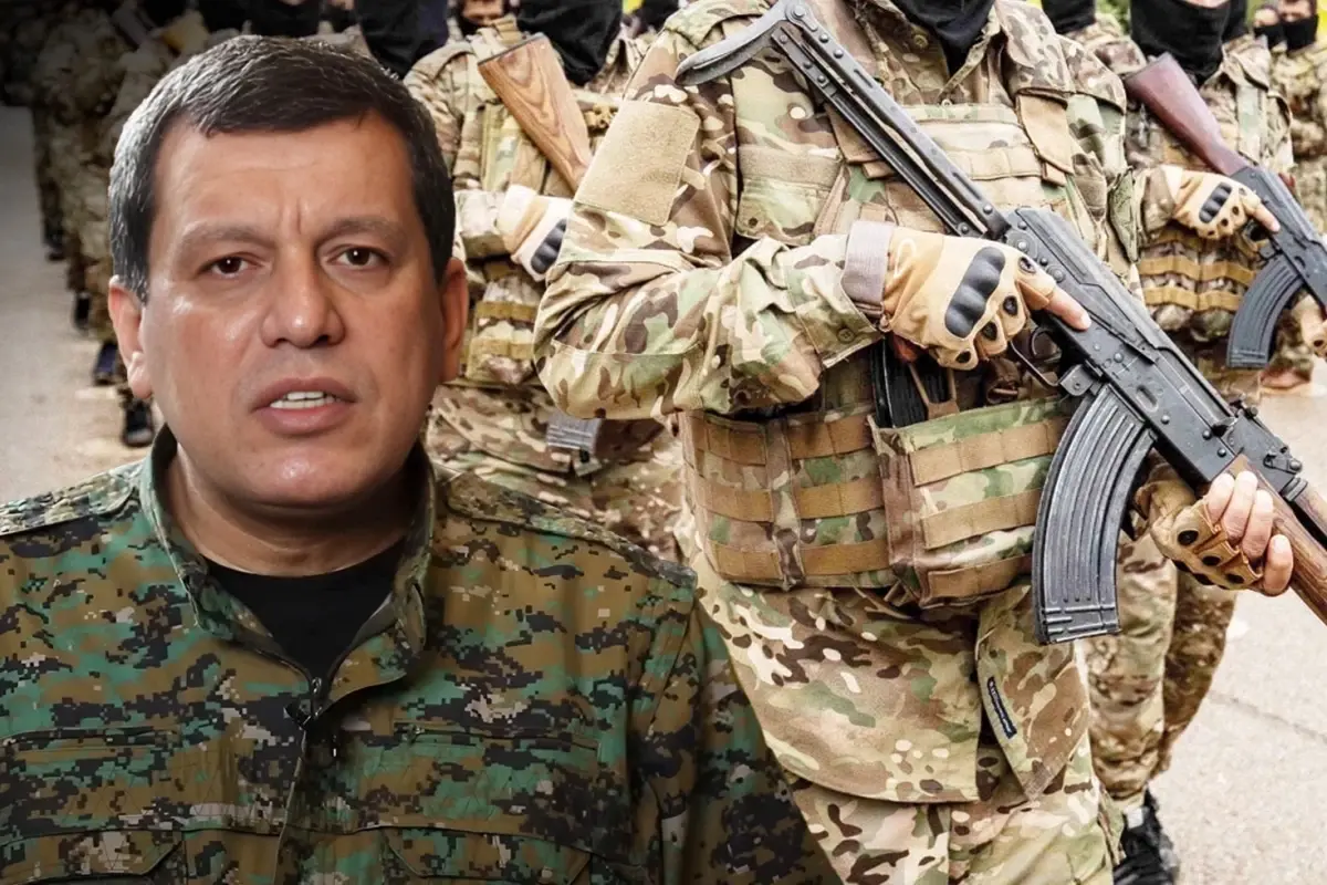 Terör örgütü elebaşı Mazlum Abdi'nin hedefinde Türkiye var