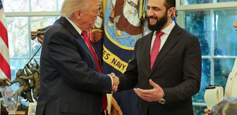 ABD Başkanı Trump: Suriye'nin çok saygın Cumhurbaşkanı ile çok iyi bir görüşme gerçekleştirdik
