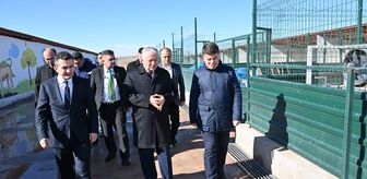 Aksaray Valisi Murat Duru ve Belediye Başkanı Evren Dinçer, projeleri inceledi
