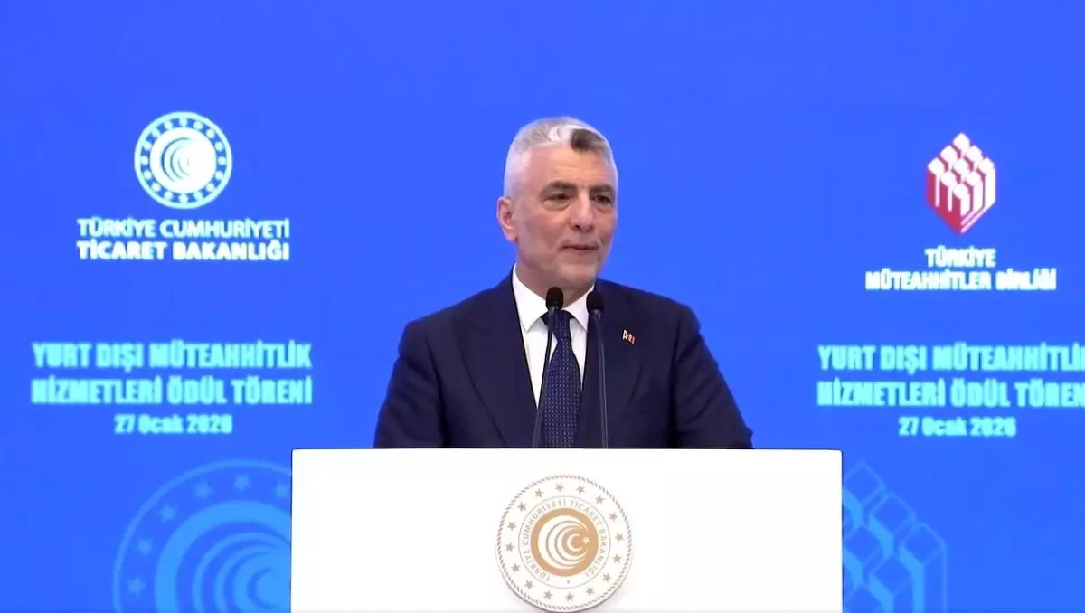 Bakan Bolat: "Dış müteahhitlik alanında 23 yılda 500 milyar dolar üzerine ilave bir proje geliri ortaya ko...