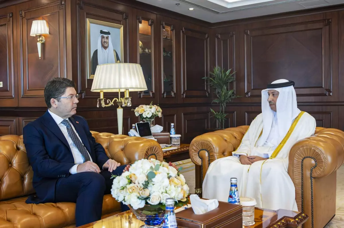 Adalet Bakanı Yılmaz Tunç, Katar Başsavcısı ile Görüştü