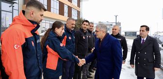 Bingöl Valisi Çelik, AFAD İl Müdürlüğünü ziyaret etti