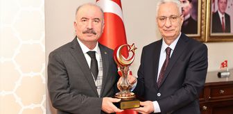 Çorum Gümrük Müdürü Süzer, Vali Çalgan'ı ziyaret etti