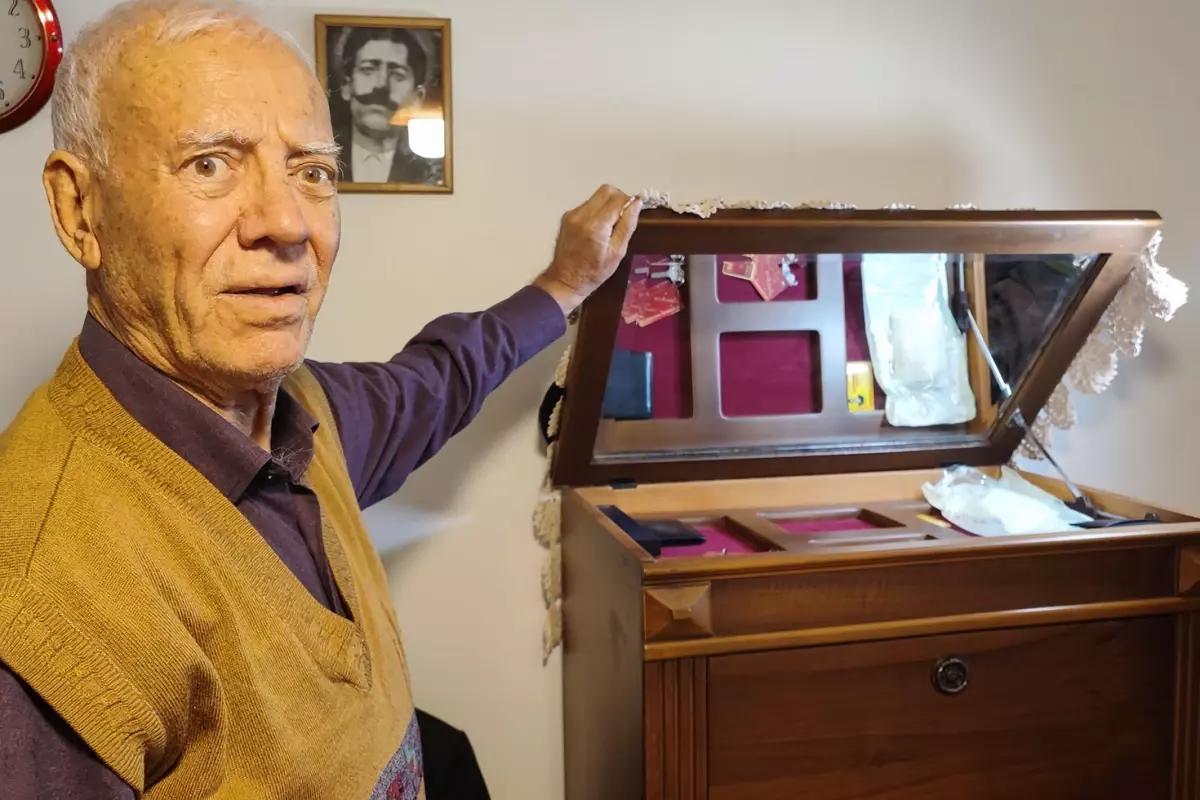 Eşi vefat etti, gizli bölmede sakladıkları sırra kadem bastı