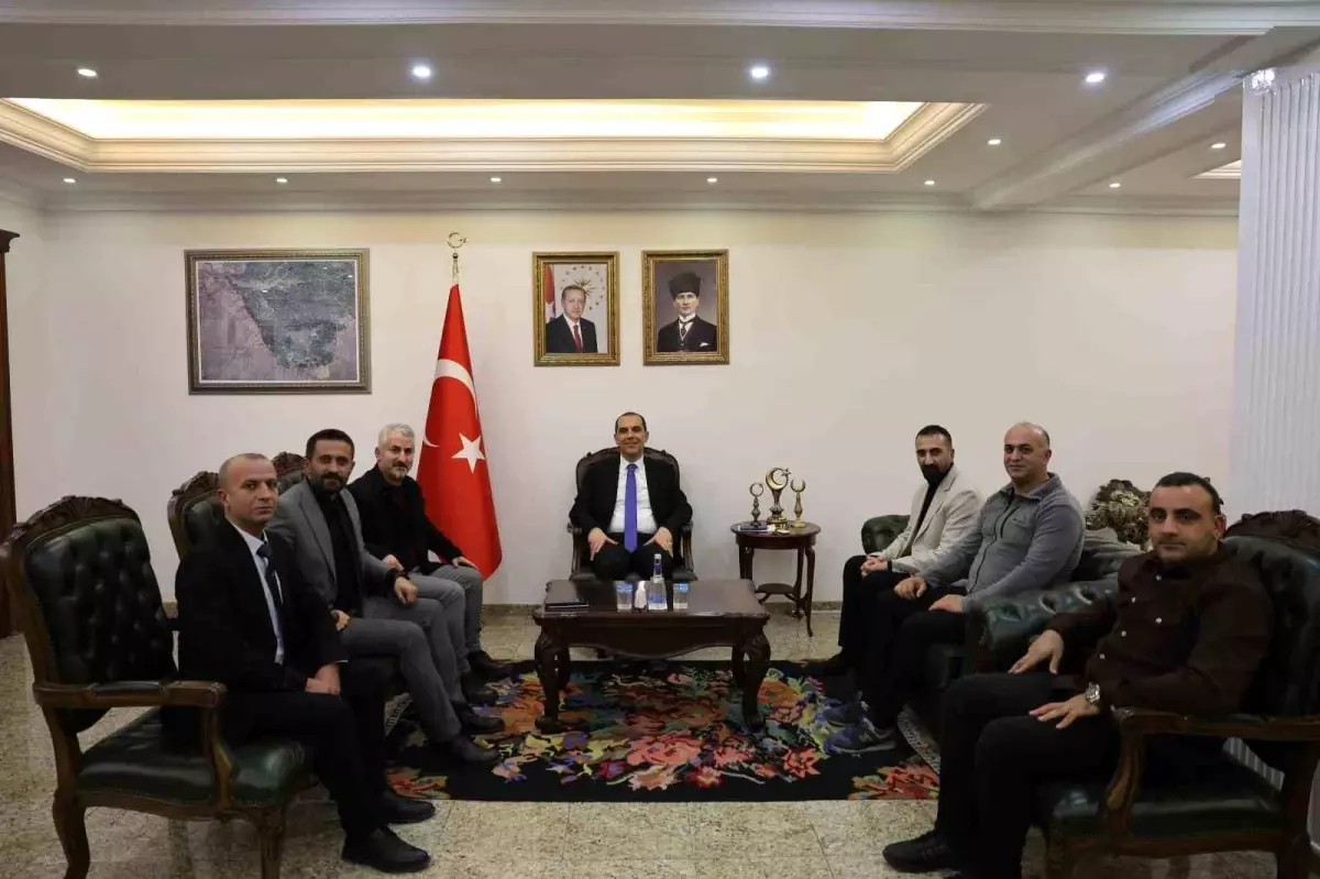 IÇGC'den Vali Taşolar'a hayırlı olsun ziyareti