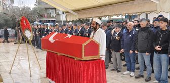 İzmirli Kıbrıs gazisi Salih Akdağ, son yolculuğuna uğurlandı