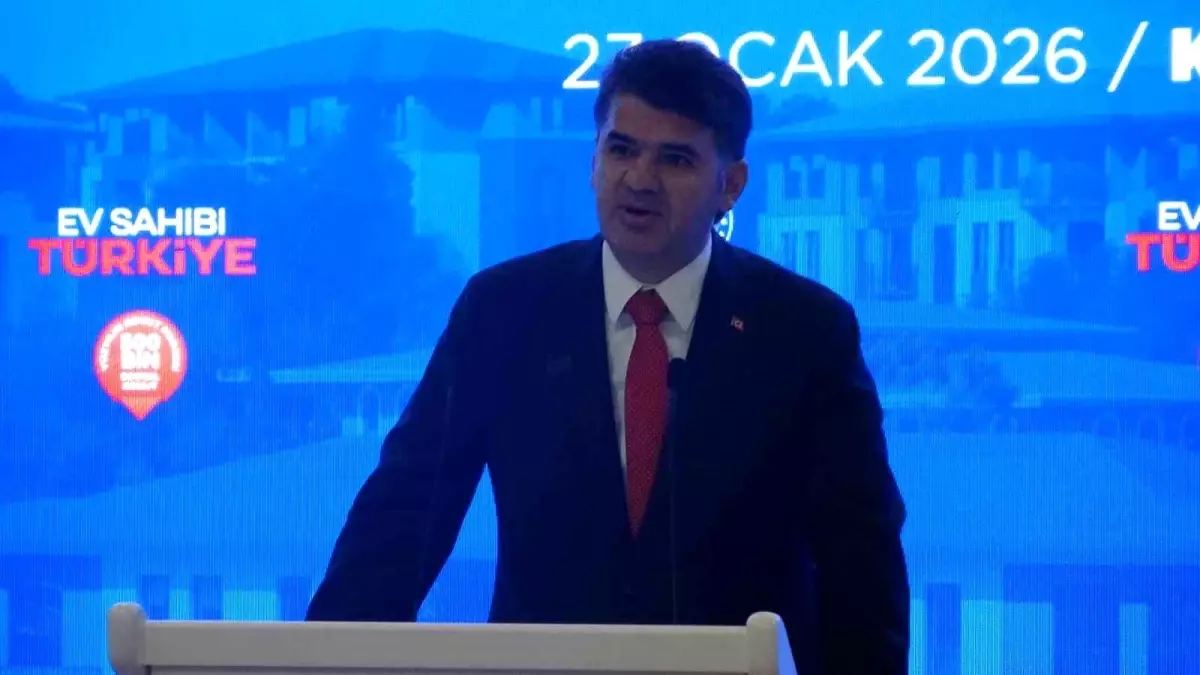 Kilis'te 1170 sosyal konutun kura çekilişi yapıldı