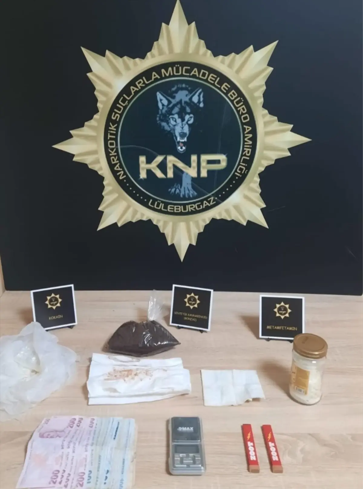 Kırklareli'nde evinde uyuşturucu bulunan zanlı tutuklandı