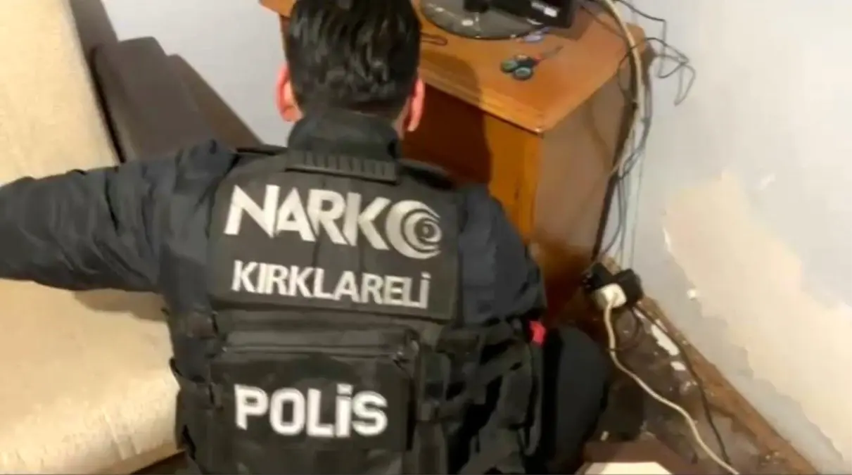 Kırklareli'nde uyuşturucu operasyonu: 1 tutuklama