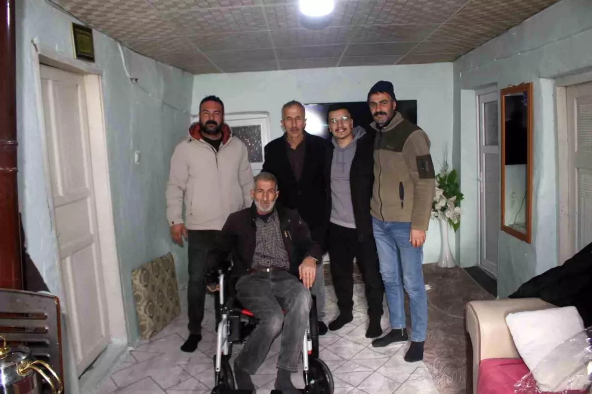 Malazgirt'te engelli bireylerin yüreğini ısıtan destek