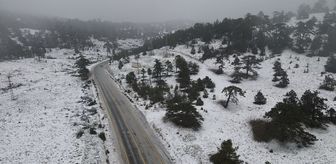 Muğla'da sağanak, yüksek kesimlerde kar etkili oluyor