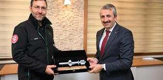 ROKETSAN Genel Müdürü İkinci'den Edirne Valisi Sezer'e ziyaret