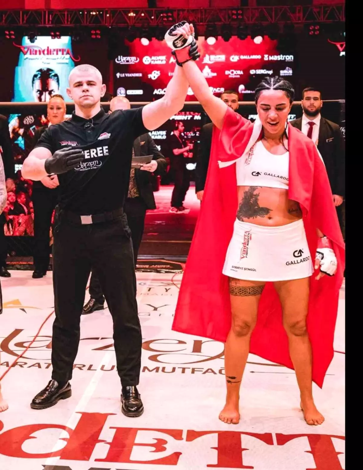 Sabriye Şengül'den altın madalya