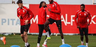 Samsunspor, Kasımpaşa maçının hazırlıklarını sürdürdü.