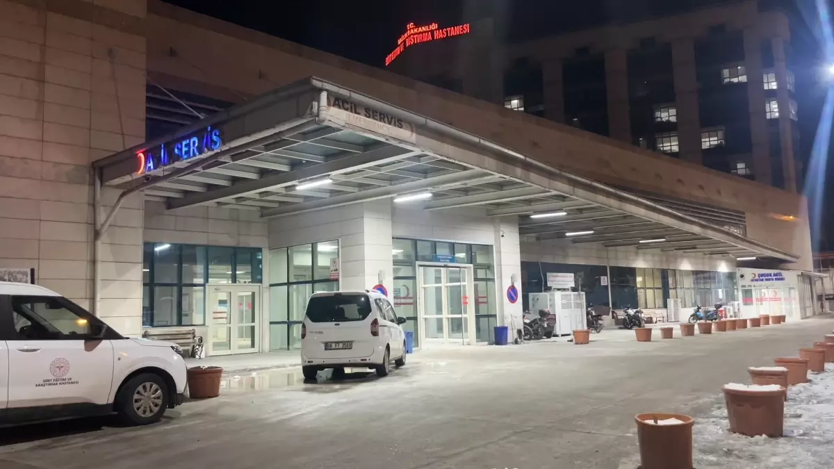 Pervari'de Sobadan Sızan Gazdan Etkilenen Baba ve 4 Çocuğu Hastaneye Kaldırıldı