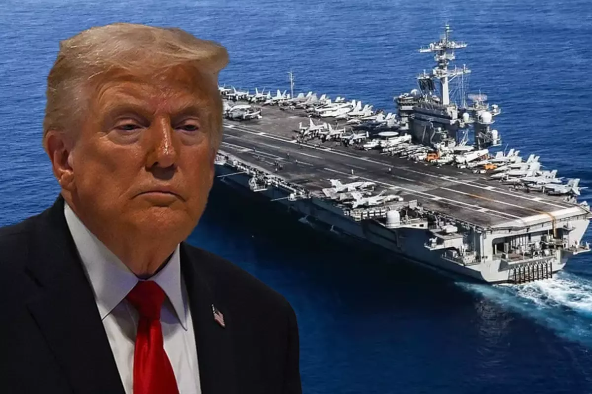 Trump: İran'ın yanında büyük bir donanmamız var, anlaşma yapmak istiyorlar