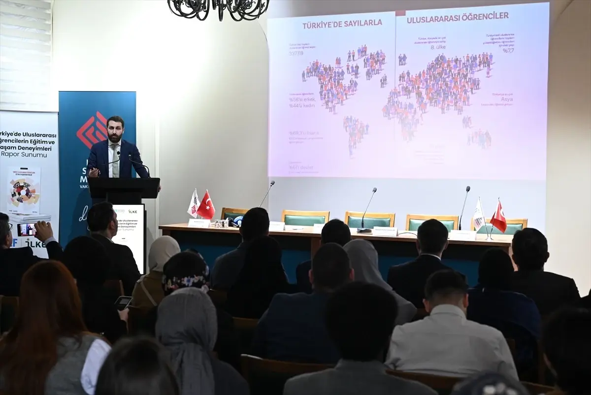 'Türkiye'de Uluslararası Öğrencilerin Eğitim ve Yaşam Deneyimleri Raporu' açıklandı