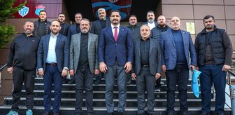 Türkiye Güreş Federasyonu Başkanı Akgül'den Trabzonspor Kulübü'ne ziyaret