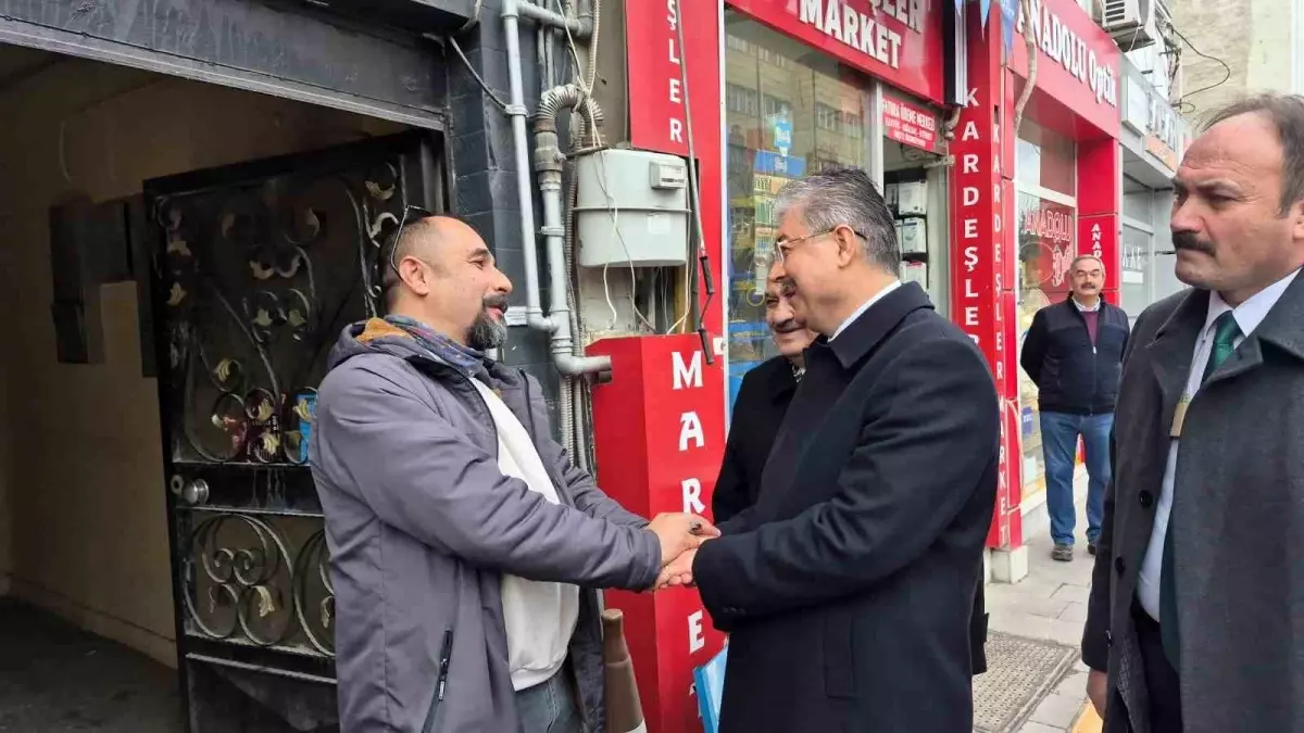 Vali Yılmaz'dan esnaf ziyareti