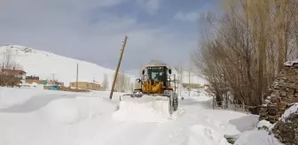 Van'da karla mücadele çalışması devam ediyor