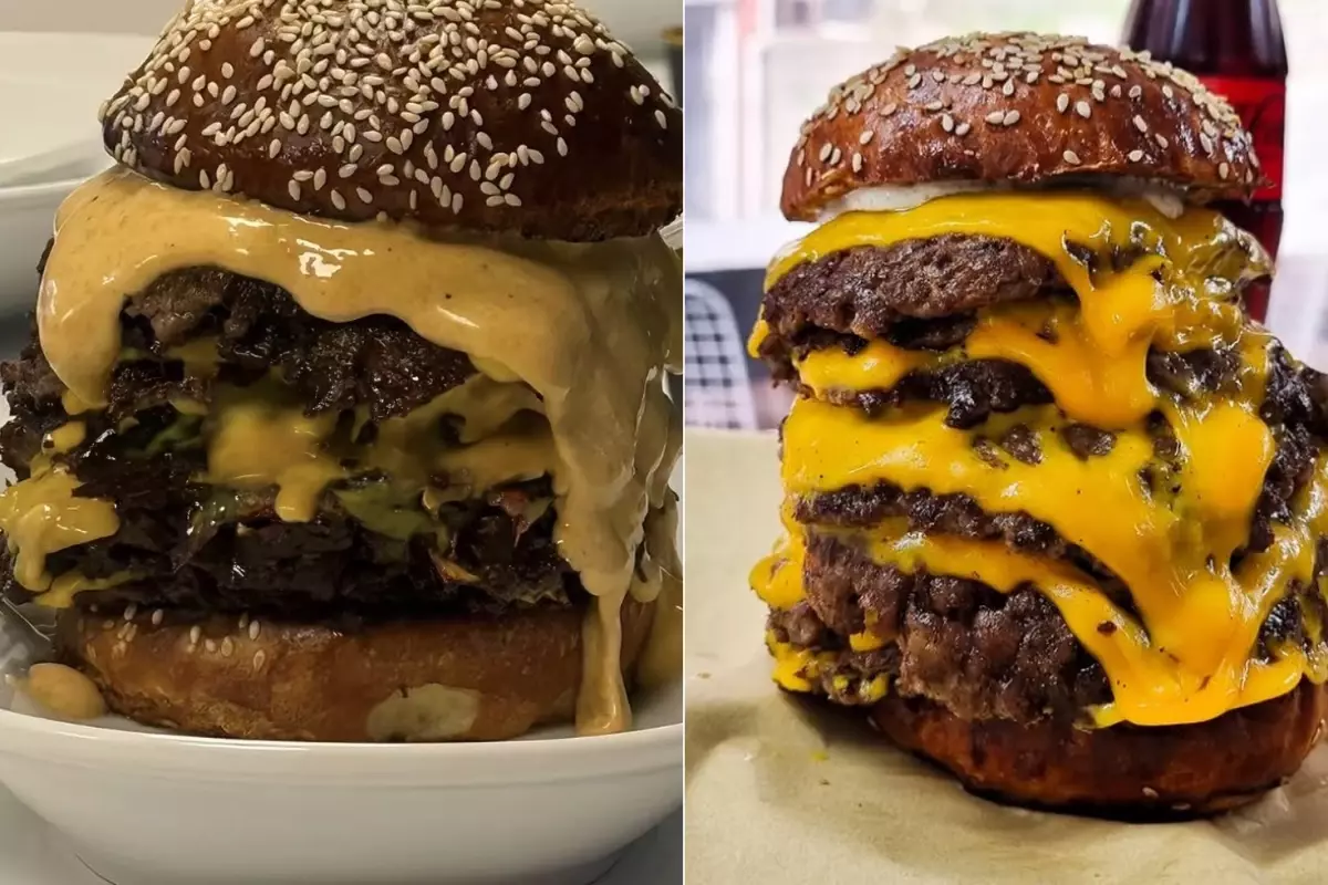 "6 katlıyı yiyemeyen 8 katlıyı yiyemez" kuralı getiren hamburgerciye inceleme başlatıldı