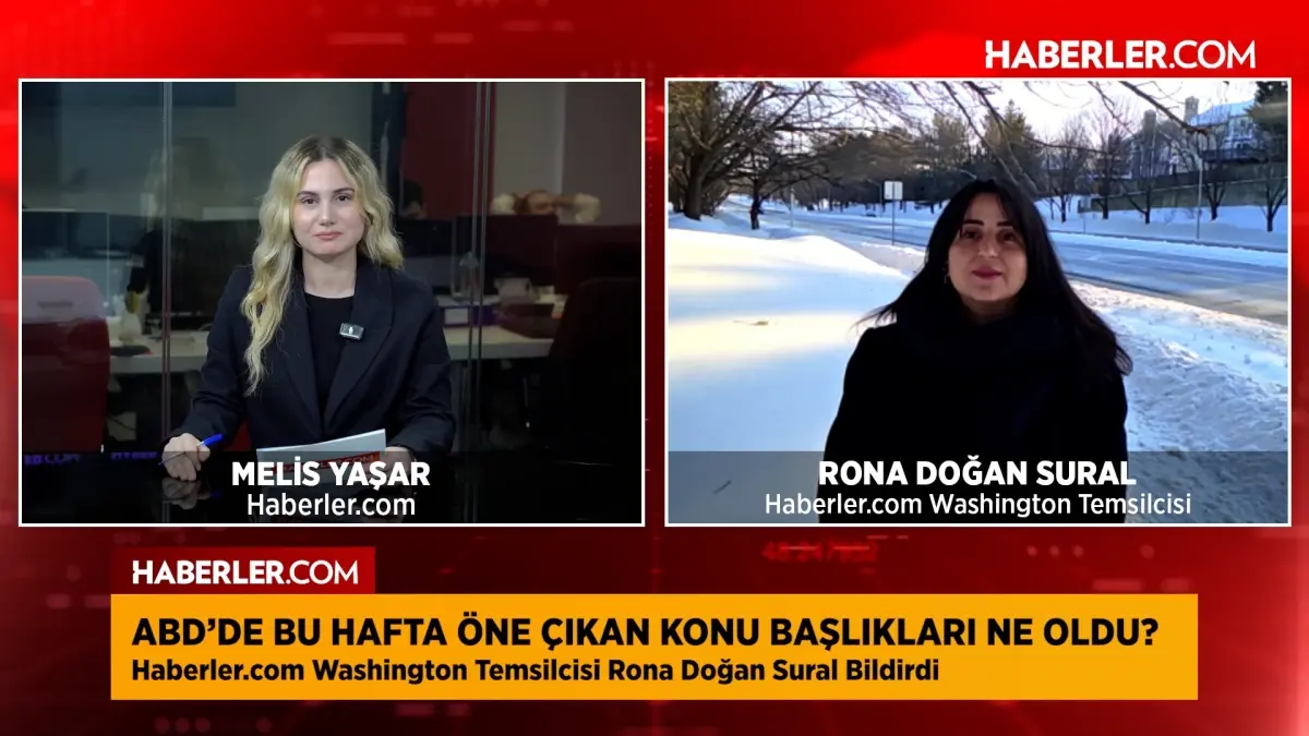 ABD'yi vuran fırtınada son durum! Haberler.com Washington temsilcisi aktardı