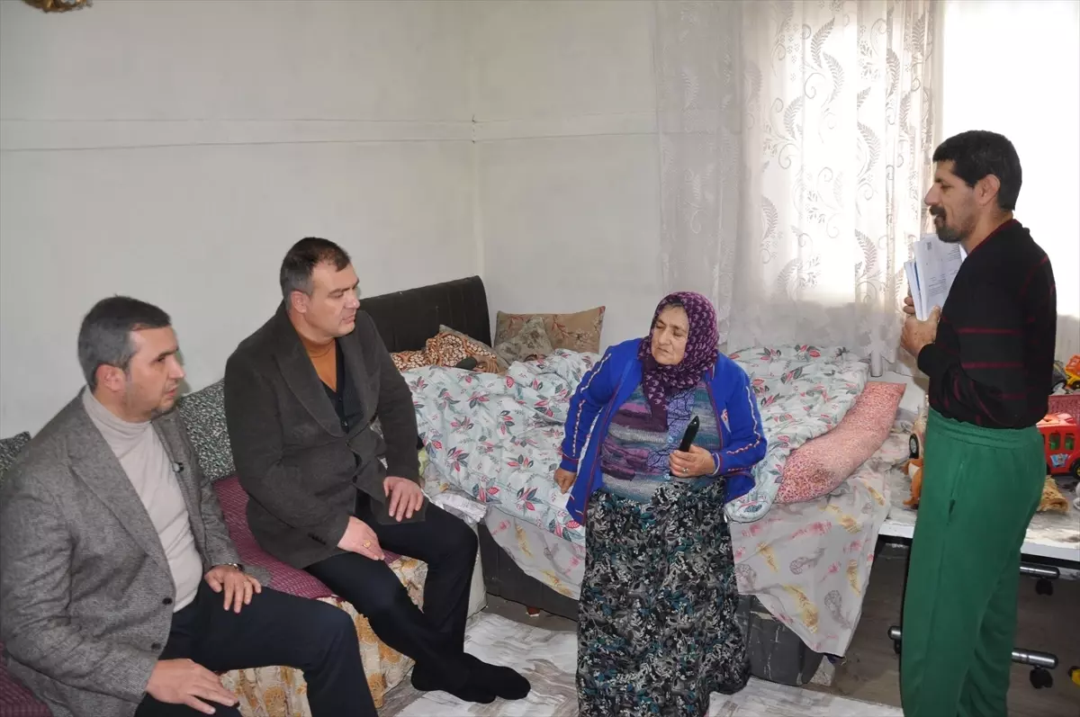 AK Parti Amasya İl Başkanı Uzun'dan Gümüşhacıköy'de ev ziyareti