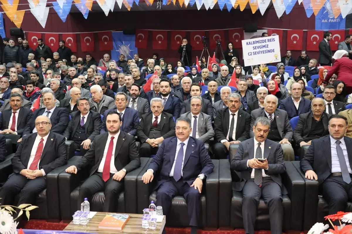 AK Parti Genel Başkan Yardımcısı Öğütken, Elazığ'da konuştu Açıklaması