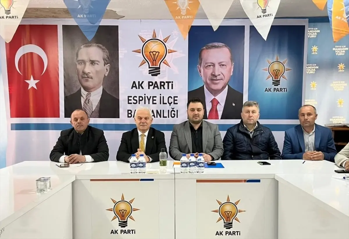 AK Parti Giresun Milletvekili Elmas'tan ilçelere ziyaret