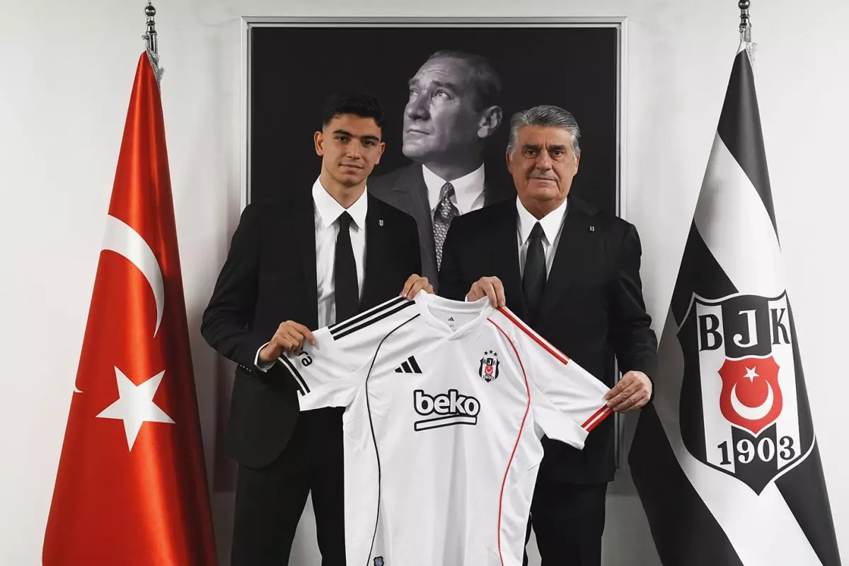 Beşiktaş, Yasin Özcan ile 1+4 yıllık sözleşme imzaladı