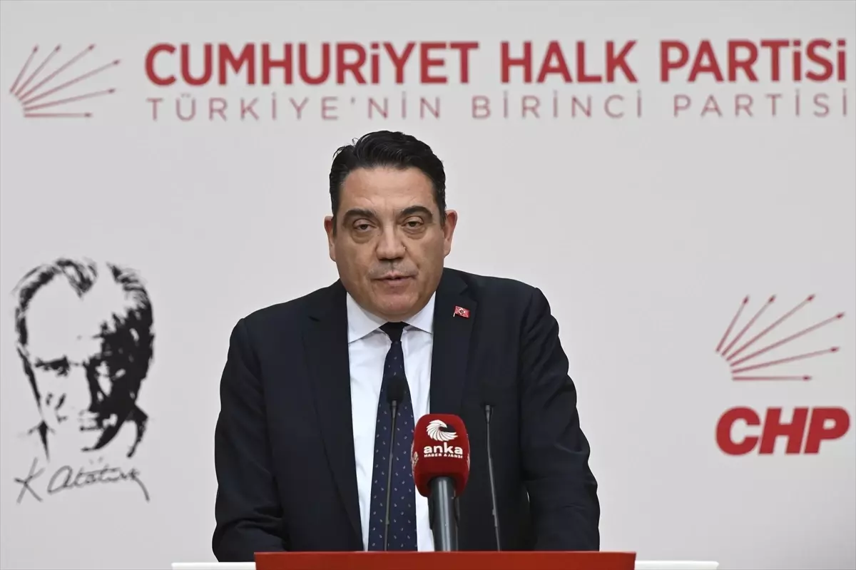 CHP Genel Başkan Yardımcısı Bağcıoğlu, basın toplantısı düzenledi Açıklaması