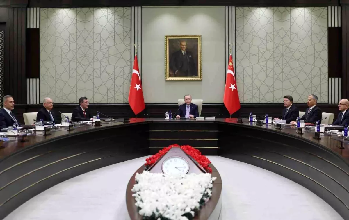 Cumhurbaşkanı Recep Tayyip Erdoğan başkanlığındaki yılın ilk Milli Güvenlik Kurulu (MGK) toplantısı Beştep...