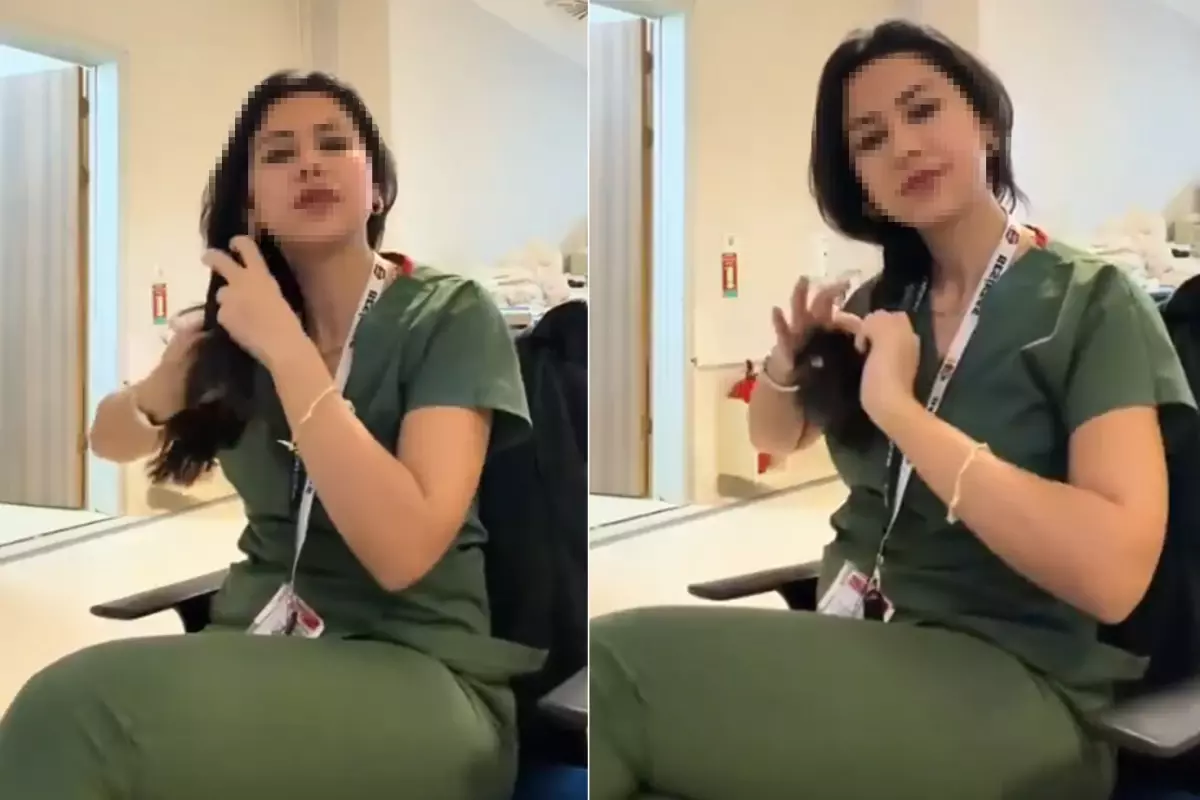 DEM Parti'nin saç örme akımına katılan hemşire görevinden uzaklaştırıldı