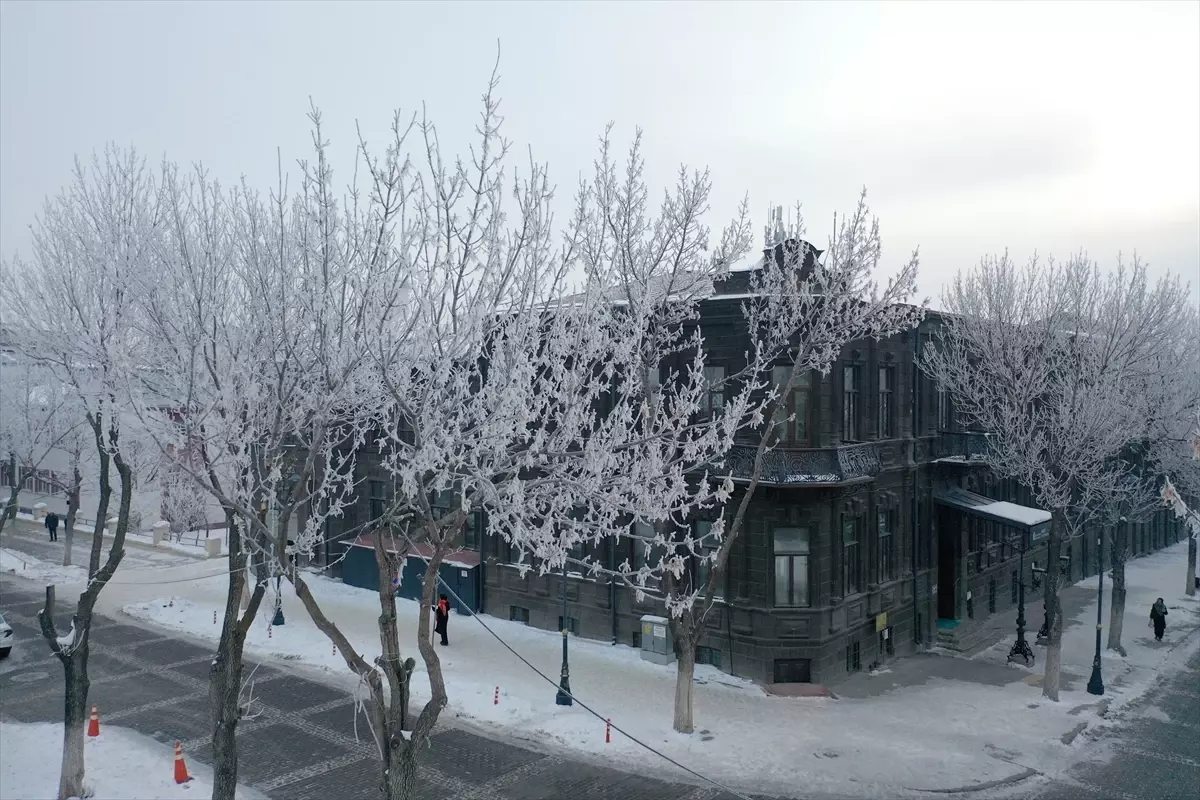 Erzurum, Ağrı, Ardahan ve Kars'ta soğuk hava etkisini sürdürüyor